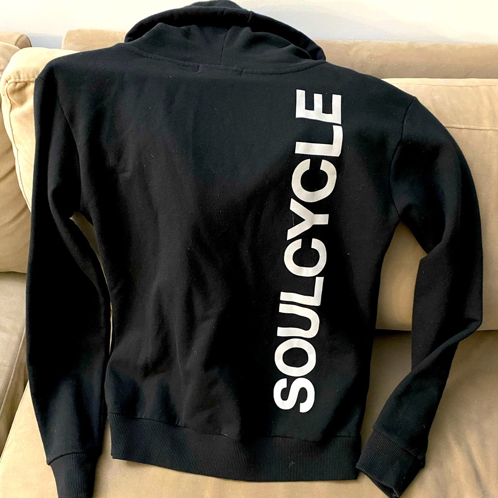 SoulCycle Motorcycle Zip Hoodie